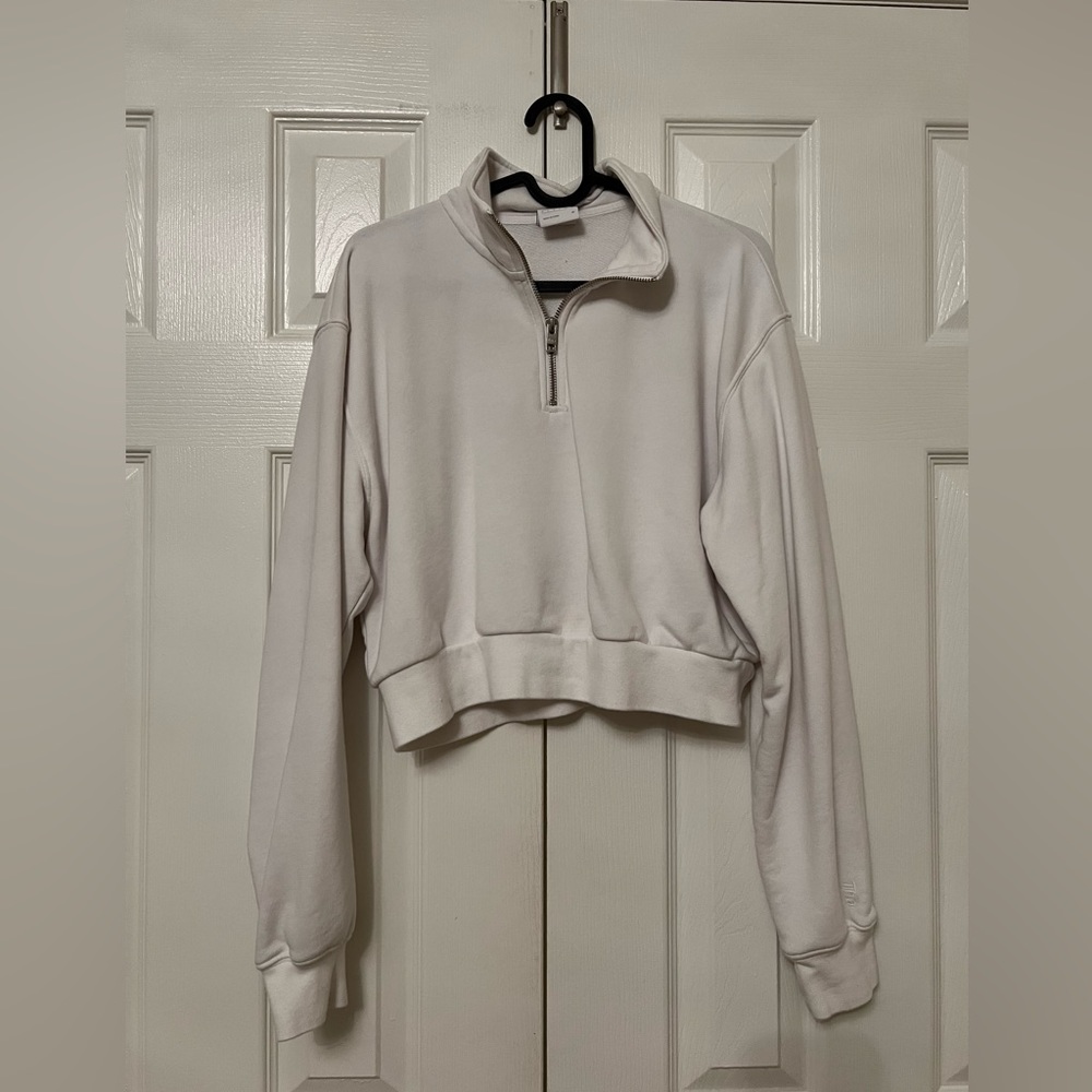 TNA cropped half zip